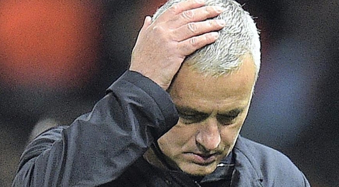Mourinho out. Ouch!